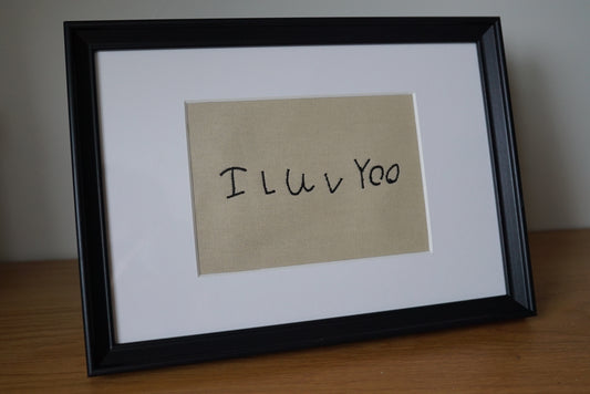 Handwriting is like a fingerprint